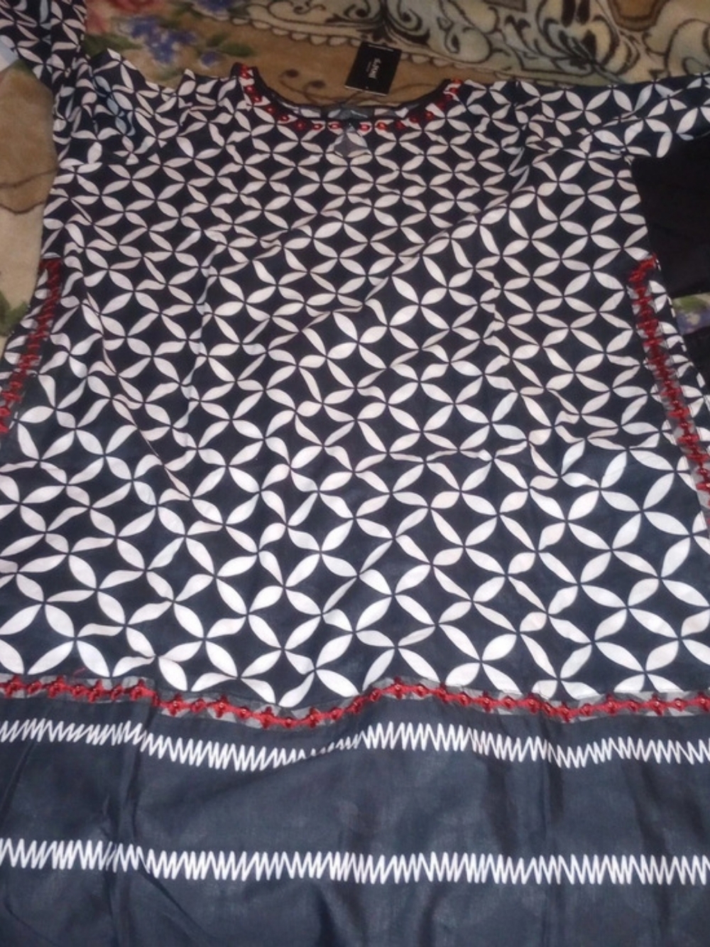 Shaposh Co Ords Set Dress in Black & White NWT